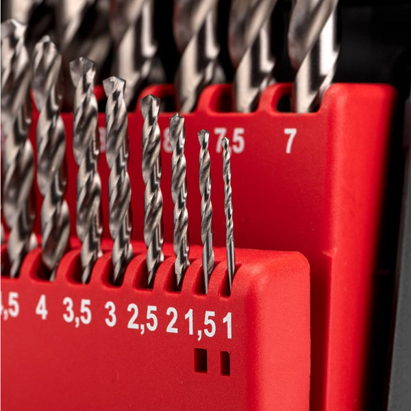 Набор сверл Kranz 1-10мм / KR-91-0635