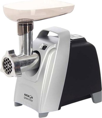 Мясорубка электрическая Аксион М 62.01 (черно-серебристый) - фото