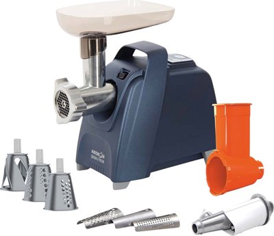 Мясорубка электрическая Аксион М 62.02 (темно-синий) - фото