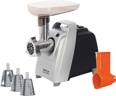 Мясорубка электрическая Аксион М 61.03 (черно-серебристый) - фото