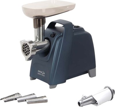 Мясорубка электрическая Аксион М 61.04 (темно-синий) - фото