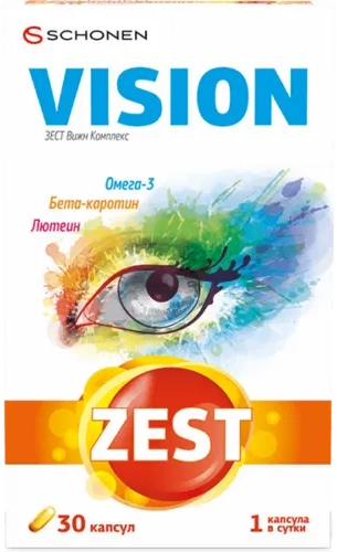 Комплексная пищевая добавка ZEST Вижн Комплекс - фото