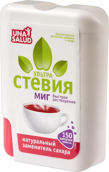 Пищевая добавка UnaSalud Стевия Ультра Миг