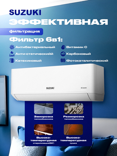 Сплит-система SUZUKI SUSH-C122DC