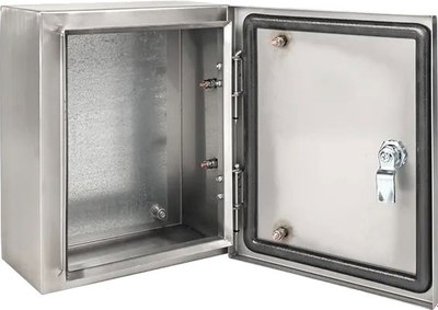 Щит с монтажной панелью Wilderness Mirror AISI 304 300х300х150 IP66 (R) / mb-MIR-3315  - фото