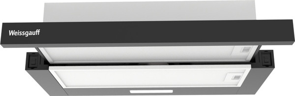 Вытяжка телескопическая Weissgauff TEL 600 Black Glass - фото