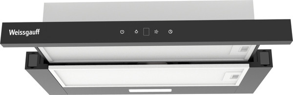 Вытяжка телескопическая Weissgauff TEL 600 TC BL - фото