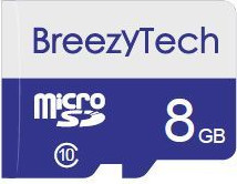 Карта памяти BreezyTech MicroSD 8GB Class 6