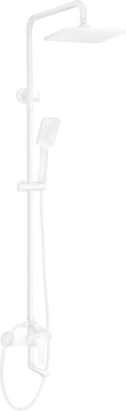 Душевая система со смесителем Gross Aqua Dyno GA9009SMD07MW - фото