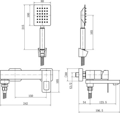 Смеситель Fashun A53117