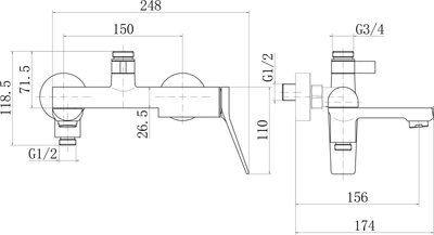 Душевая система Fashun A2486