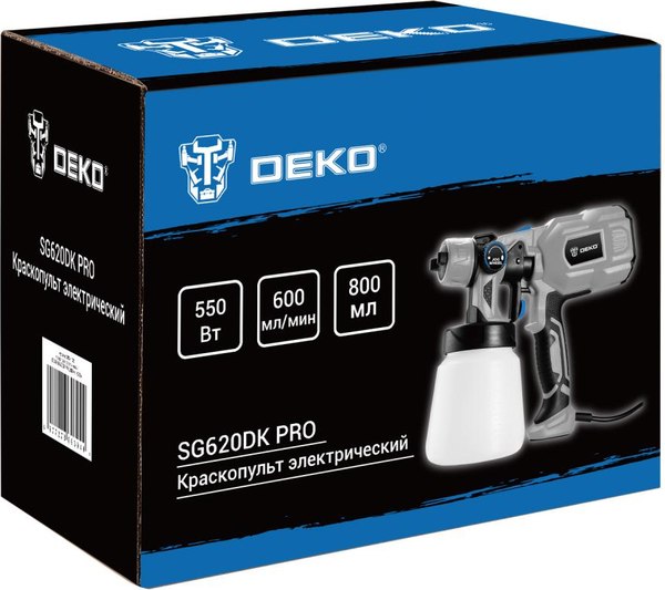 Краскопульт электрический Deko SG620DK Pro / 083-1132