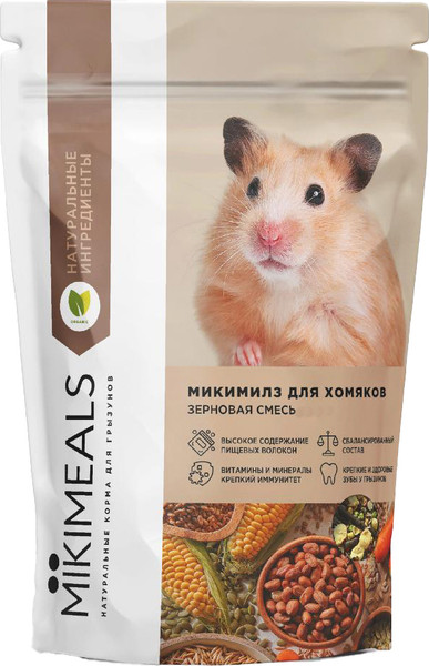 Корм для грызунов Mikimeals для хомяков - фото