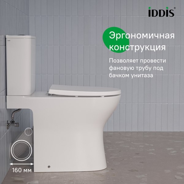 Унитаз напольный IDDIS Zodiac ZODRDSEi24