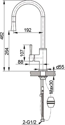 Смеситель GranFest 7652