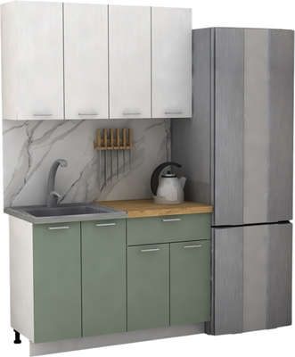 Кухонный гарнитур Eligard Lion 1.2 без столешницы - фото