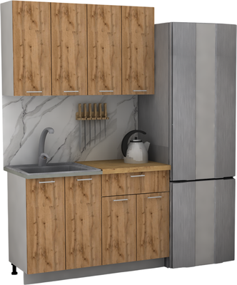 Кухонный гарнитур Eligard Lion 1.2 без столешницы - фото