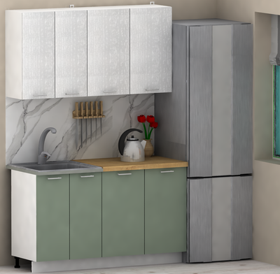 Кухонный гарнитур Eligard Lion 1.4 без столешницы