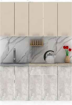 Кухонный гарнитур Eligard Lion 1.5 без столешницы - фото