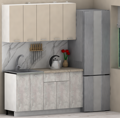 Кухонный гарнитур Eligard Lion 1.5 без столешницы