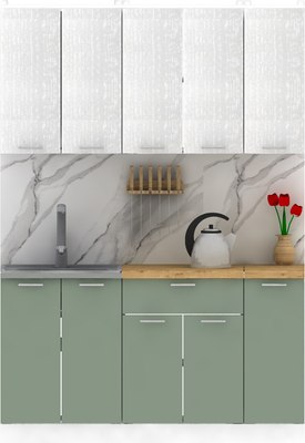 Кухонный гарнитур Eligard Lion 1.5 без столешницы - фото