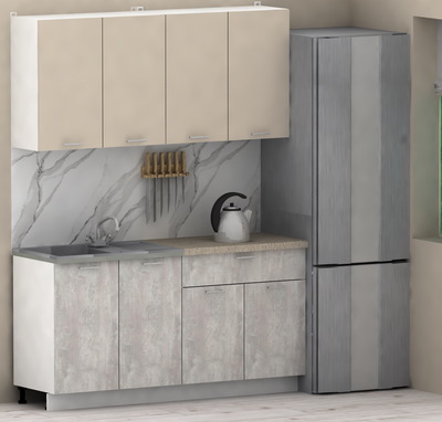 Кухонный гарнитур Eligard Lion 2 1.6 без столешницы