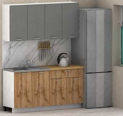 Кухонный гарнитур Eligard Lion 2 1.6 без столешницы