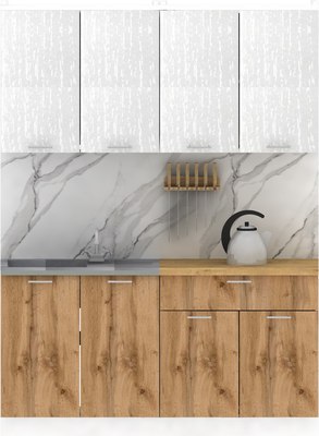 Кухонный гарнитур Eligard Lion 2 1.6 без столешницы - фото