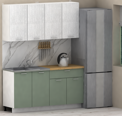 Кухонный гарнитур Eligard Lion 2 1.6 без столешницы