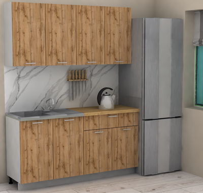 Кухонный гарнитур Eligard Lion 2 1.6 без столешницы