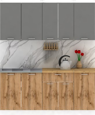 Кухонный гарнитур Eligard Lion 1.8 без столешницы - фото