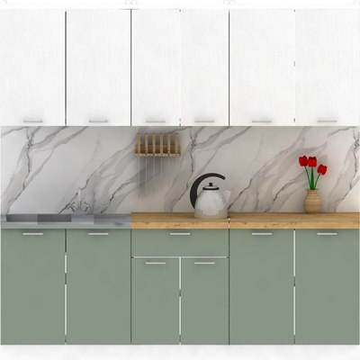 Кухонный гарнитур Eligard Lion 1.8 без столешницы - фото