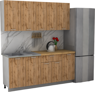 Кухонный гарнитур Eligard Lion 1.8 без столешницы - фото