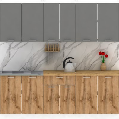 Кухонный гарнитур Eligard Lion 2.2 без столешницы - фото