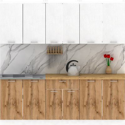 Кухонный гарнитур Eligard Lion 2.2 без столешницы - фото