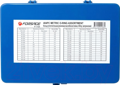 Набор уплотнительных колец Forsage F-723