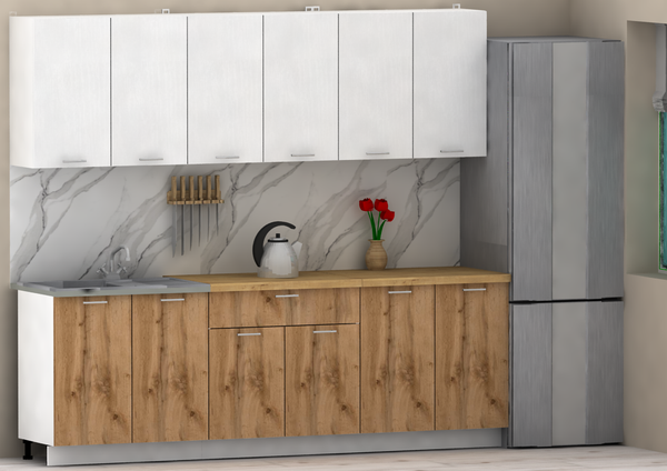 Кухонный гарнитур Eligard Lion 2.4 без столешницы