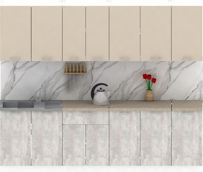 Кухонный гарнитур Eligard Lion 2.6 без столешницы - фото