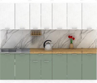 Кухонный гарнитур Eligard Lion 2.6 без столешницы - фото