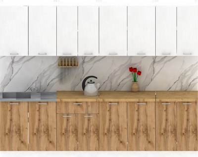 Кухонный гарнитур Eligard Lion 2.8 без столешницы - фото