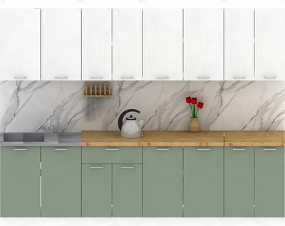 Кухонный гарнитур Eligard Lion 2.8 без столешницы - фото