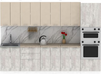 Кухонный гарнитур Eligard Lion 3.0 без столешницы - фото