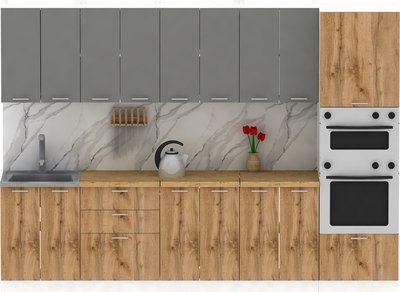 Кухонный гарнитур Eligard Lion 3.0 без столешницы - фото