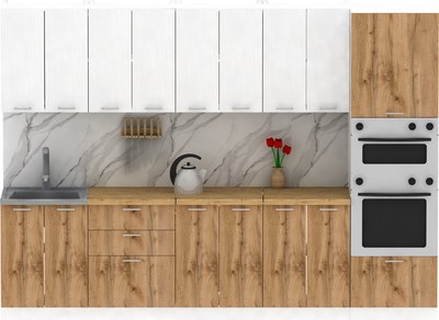 Кухонный гарнитур Eligard Lion 3.0 без столешницы - фото