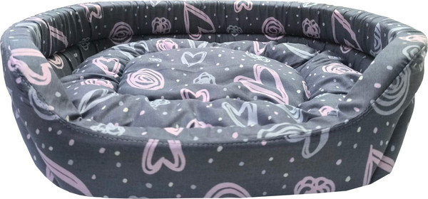 Лежанка для животных Happy Friends Любящее сердце stm 828 - фото