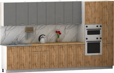 Кухонный гарнитур Eligard Lion 3.6 без столешницы - фото