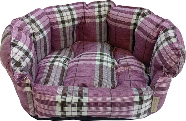 Лежанка для животных Happy Friends Ракушка Амелия Шале фуксия stm 824 - фото