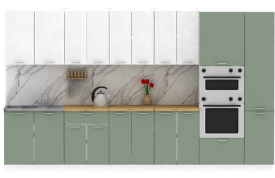 Кухонный гарнитур Eligard Lion 3.6 без столешницы - фото