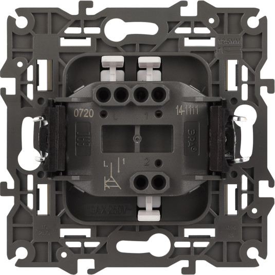 Клавиша для выключателя ЭРА Elegance 14-1111-01М / Б0065810