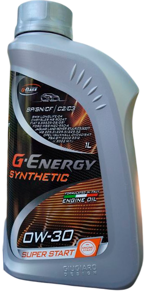 Моторное масло G-Energy Synthetic Super Start 0W30 / 253140487 - фото